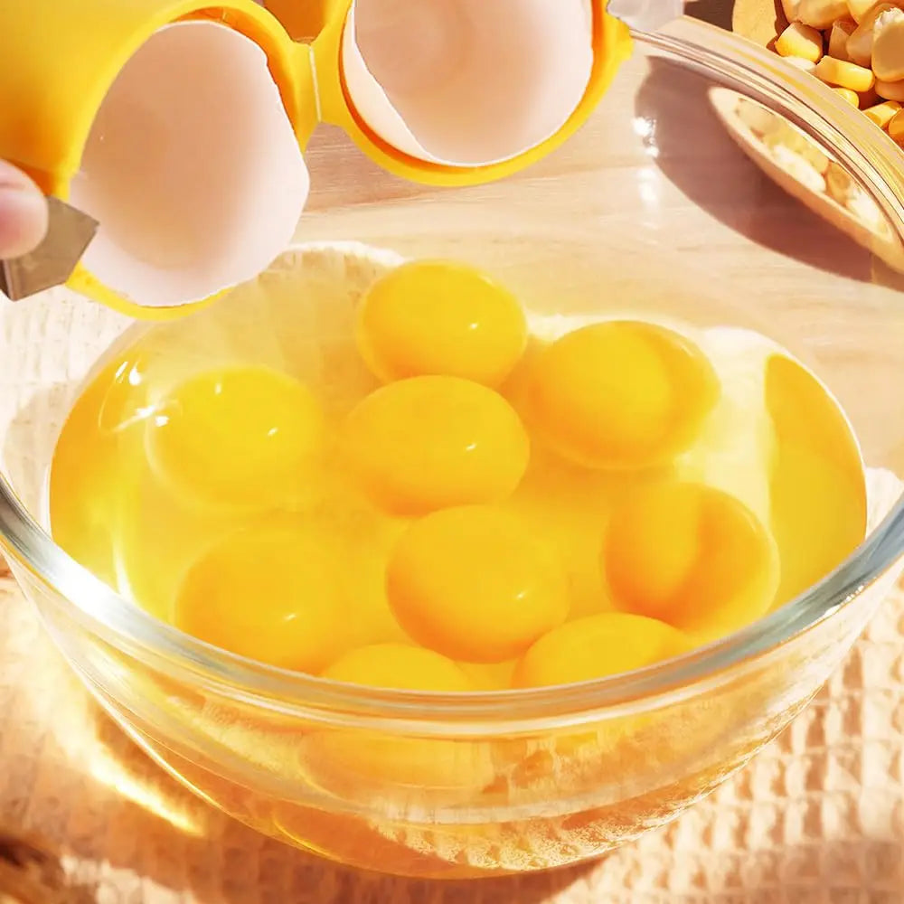 1/2Pcs Handheld Egg Cracker Shell Opener Multifunctional Raw Egg Cutter and Separator Essential Kitchen Gadget for Cooking