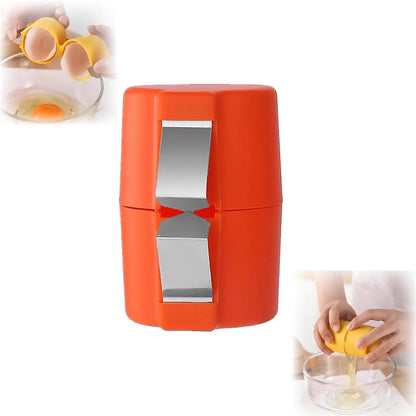 1/2Pcs Handheld Egg Cracker Shell Opener Multifunctional Raw Egg Cutter and Separator Essential Kitchen Gadget for Cooking