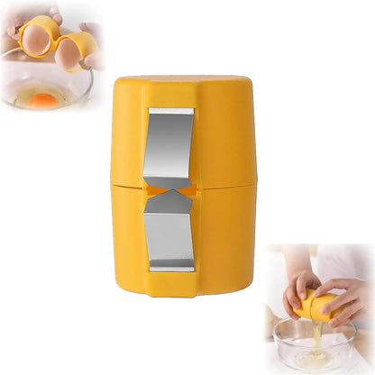 1/2Pcs Handheld Egg Cracker Shell Opener Multifunctional Raw Egg Cutter and Separator Essential Kitchen Gadget for Cooking